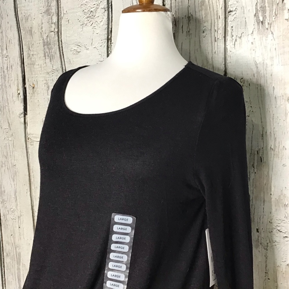 Zeroxposur side knotted pullover top NWT - Picture 3 of 7